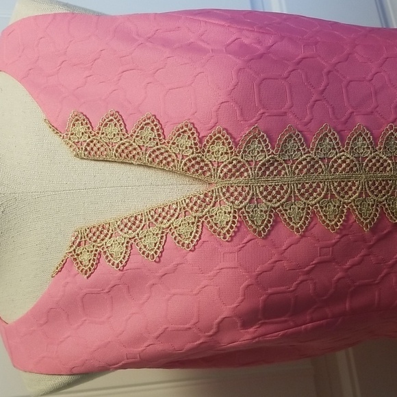 Pappagallo Bubble Gum Pink Cocktail Dress New With Tags Size 8 Knee Length - Picture 2 of 7